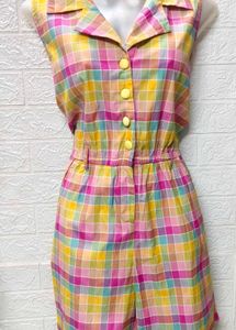 Multicolored Jumpsuit Medium Size