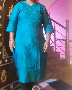 Elegant Blue Kurta