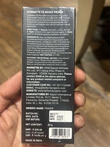 BellaVita Hydmatte Foundation, Primer