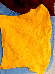 Crop Tee or denim shorts