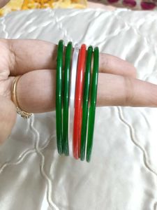 🌈Multi-colour Bangle Set