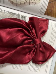 Ponytail Silk Bow