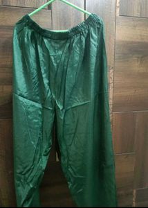 Green &amp; Gold Embroidered Salwar Kameez