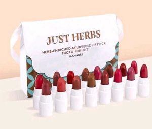 Just Herbs Lipstick Set 16 Piece