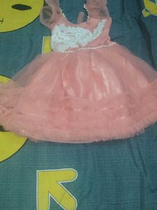 Pink Tulle Party Dress