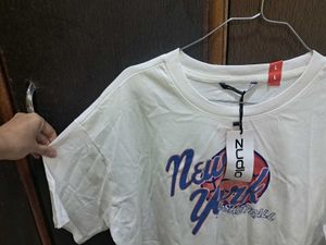 Cute white cropped top