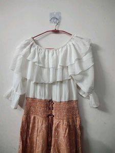 Boho Ruffle Dress