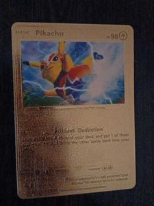 Rare Pokemon Golden Cards