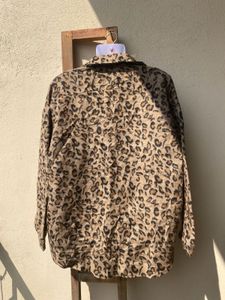 Leopard Print Overshirt