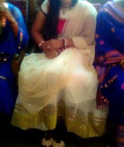 ✨pink 💕 &amp; Gold Embroidered Ethnic Gowns 👗