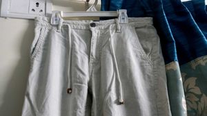 Bossini Off-white Semi-Formal Trousers