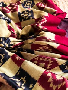 Pure Silk Golden Patola