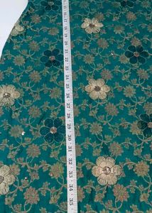 Floral Teal Heavy Suit
