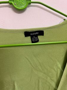 Green Knit Cardigan