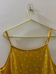 Yellow Polka Dot Sundress