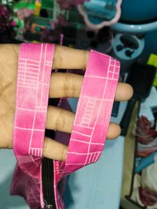 Pink Patterned Tote Bag