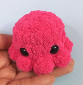 Handmade Crochet Baby Octopus Desk Buddy