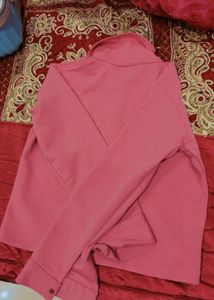 Stylish Pink Long Sleeve Top