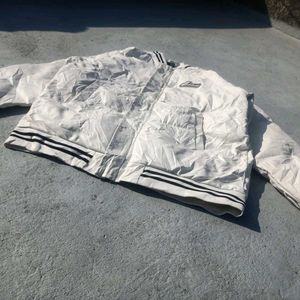 A White Leather Jacket