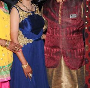 Elegant Blue Ethnic Gown