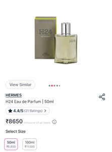 Hermes H24 Eau Da Perfume