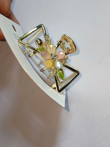 korean metal 🆕Floral Hair Claw Clip