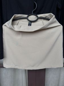 DAZY Beige Mini Skirt