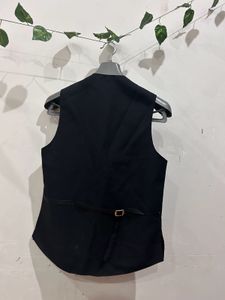 Waist Coat Black Colour Sale
