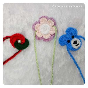 Crochet Handmade Rakhi 💫✨❤️ pack Of 3 ❤️