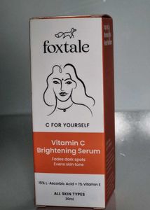 Foxtale brightening vitamin C serum