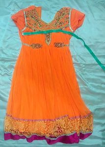 Mango Orange Party Wear