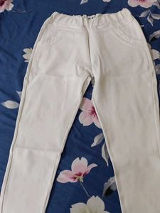 Girls White Pants