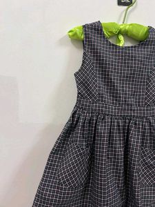Girls&#39; Checkered Dress