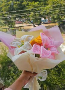 Big Crochet Lily Bouquet