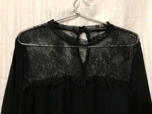 Black Long Sleeve Top