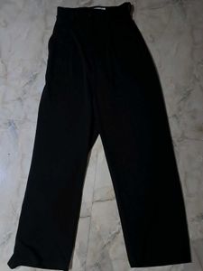 Elegant Black Wide Leg Pants