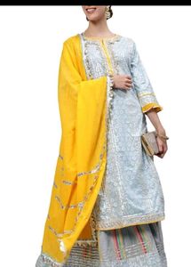 Gota Patti Sharara Suit Set
