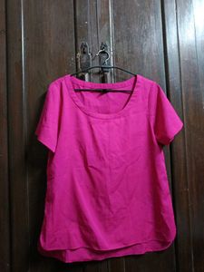 Bright Fuchsia Pink Top – Elegant & Stylish ✨