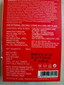 Dot &amp; Key Sunscreen SPF 50