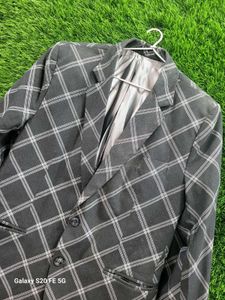 Checkered Blazer
