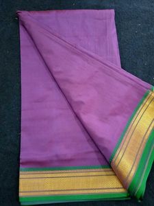 Purple Pattu Saree Without Tag