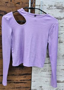 Lavender Stylish Top