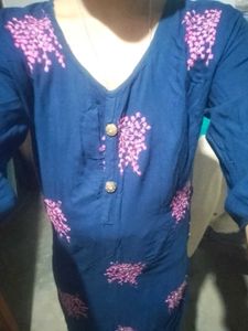 Floral Print Kurta