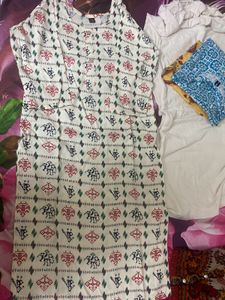 White Kurti