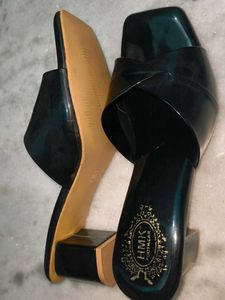 Black Wedges Heels