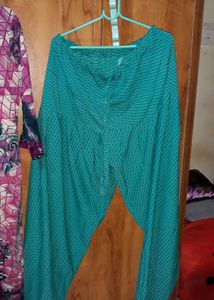 Pakistani Kurti With Patyala Pant Set