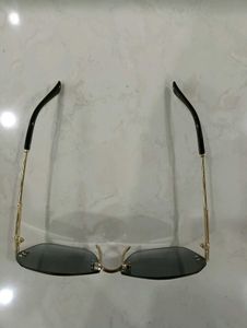 Rimless Octagon Sunglasses