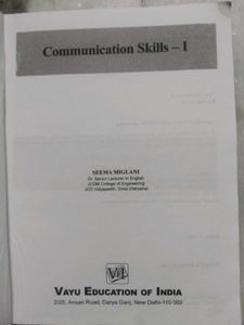 Communication Skills Book