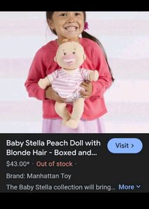 Urgent Sale Baby Stella Wee Doll
