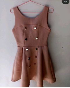 Pink Mini Velvet Dress🎀